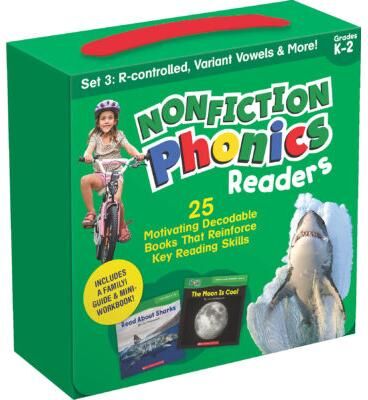 Nonfiction Phonics Readers SET 3: R-Control, Variant Vowels & More