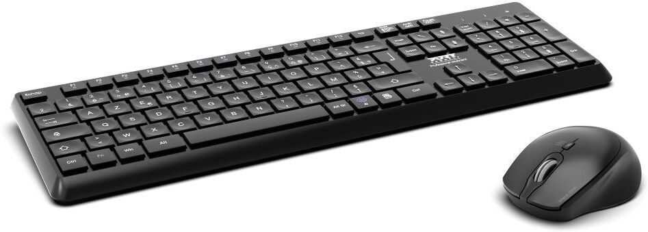 Port Designs PORT Connect 900906-UK Wireless Keyboard and Mouse Set (USB-A & USB-C)