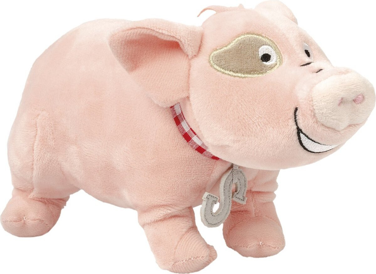 Bambolino Toys Knuffel Sebastiaan het varken 22 cm Fien en Teun pluche