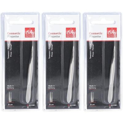 Erbe Pinzette spitz 8 cm Blister x3 3x1 St