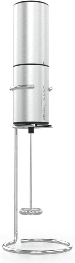 Proficook Elektrische Melkopschuimer - Zilver - Roestvrij staal