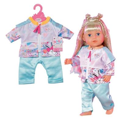 BABY born Freizeitanzug Aqua 43cm