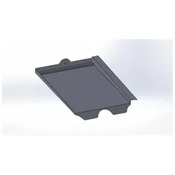Schletter Solar Blechersatzziegel AluTile f. Erlus Großfalzziegel XXL