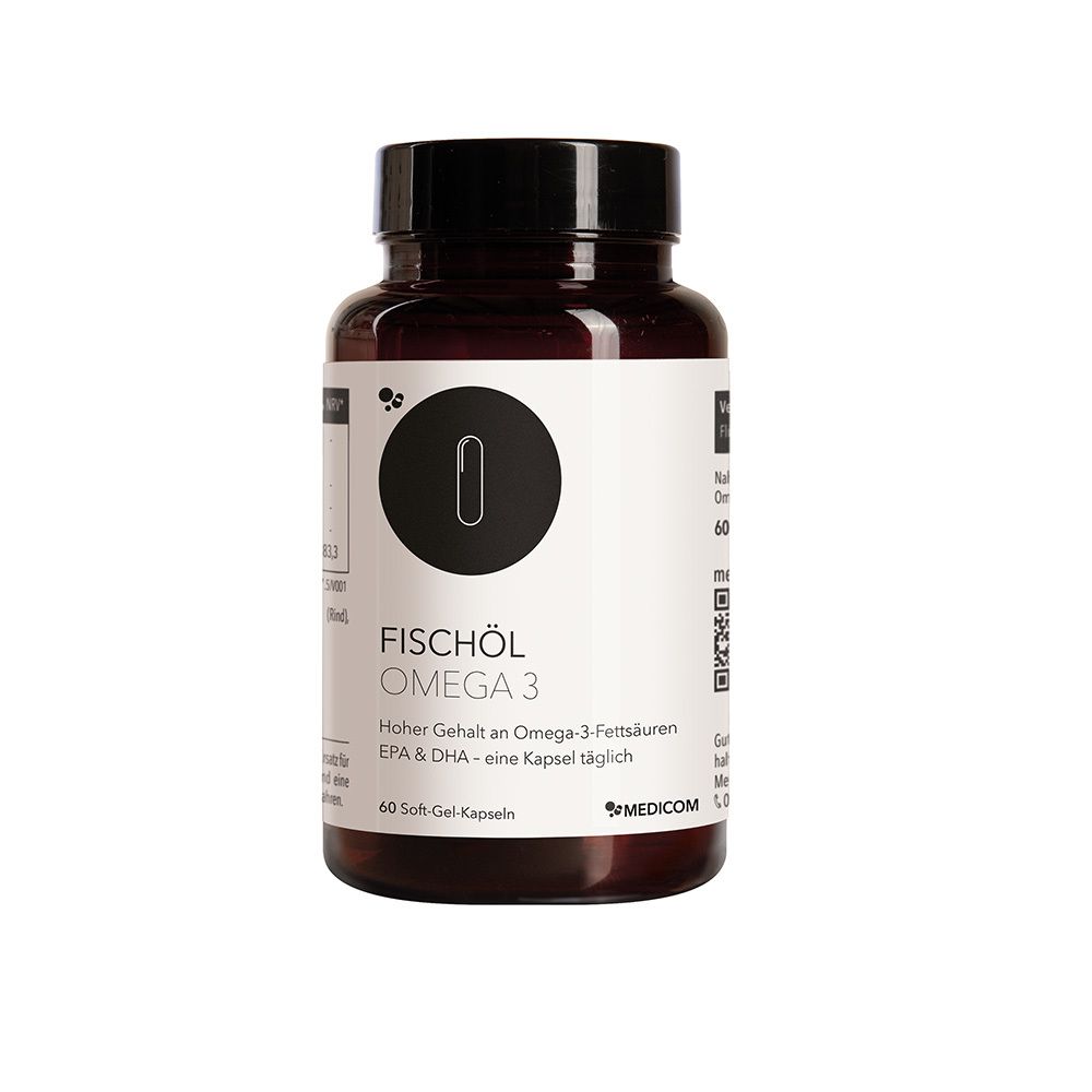 Fischöl Omega-3 Weichkapseln 60 St