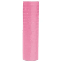 1 Rolle Papier Luftschlangen rosa | schwer entflammbar