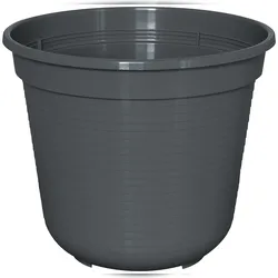 Geli Blumentopf Standard Ø 20 cm Anthrazit Kunststoff 3 Liter