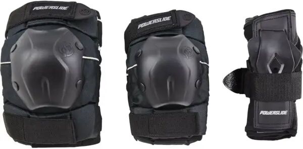 Protektoren Set Powerslide Standard Herren (M - Schwarz)