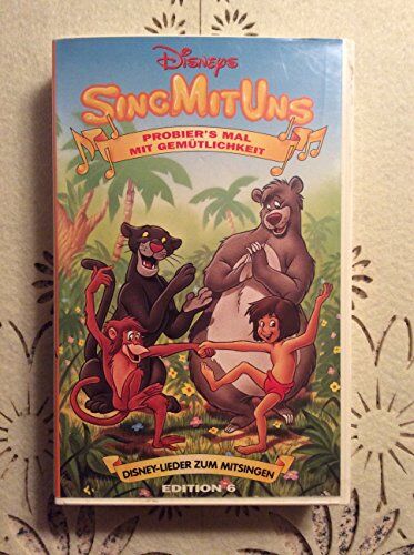 Sing mit uns 6 - Probier's mal mit Gemütlichkeit [VHS] - Preis vom 11.10.2026 03:10:56 h