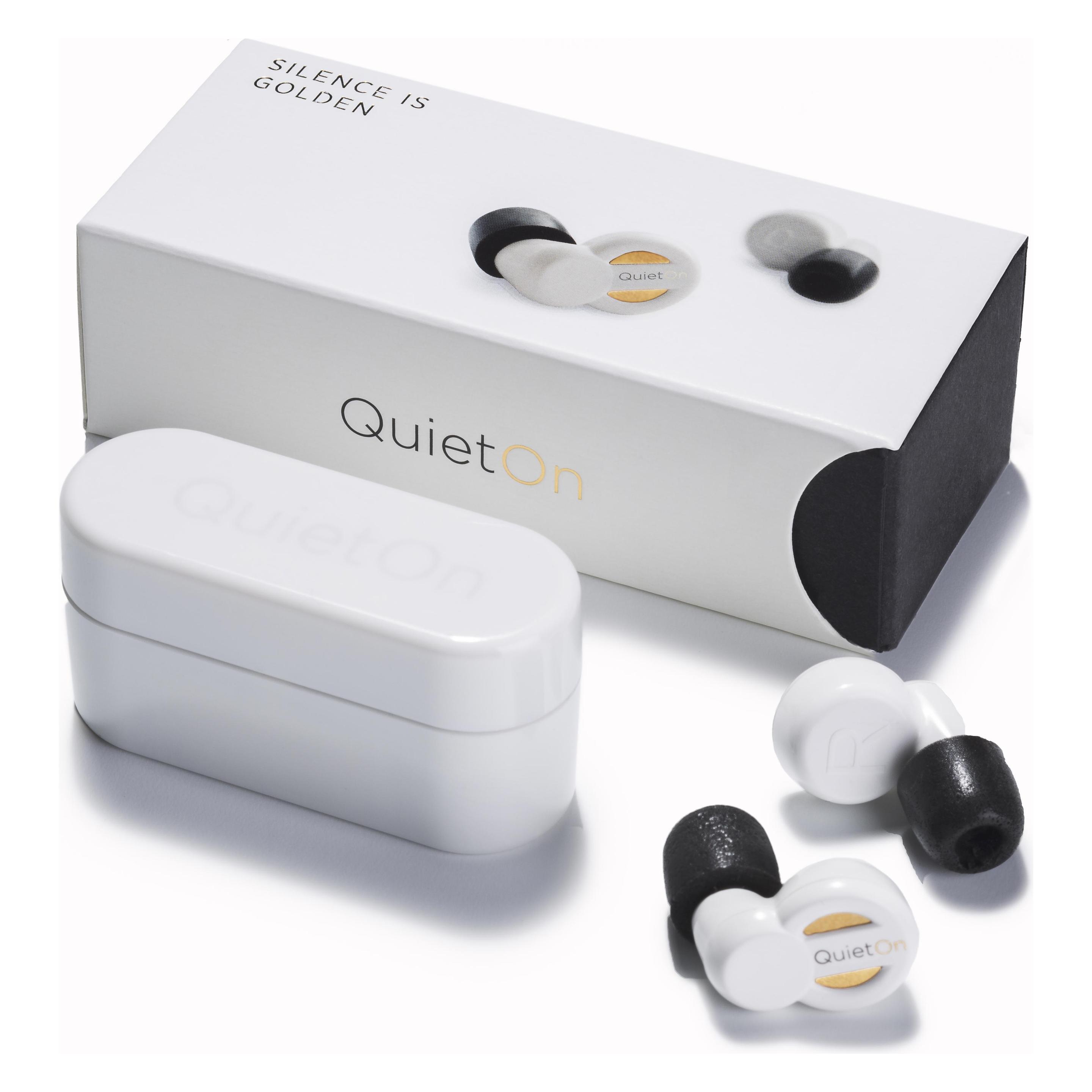 QuietOn Active Noise Cancelling Earplugs (ANC, 50 h, Kabellos) (17062101)