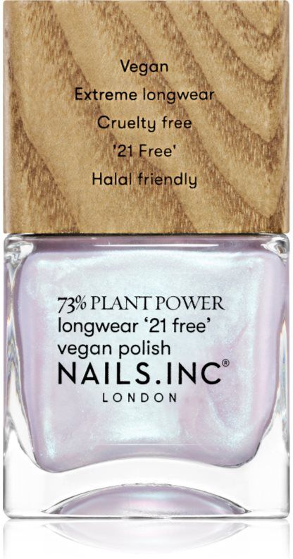 Nails Inc. Plant Power Longlasting Nail Polish shade Eco Glow 14 ml