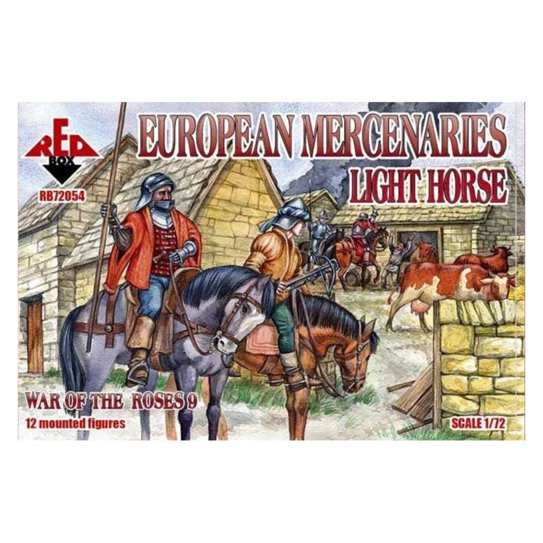 Red Box European mercenaries (light horse) War o (RB72054)