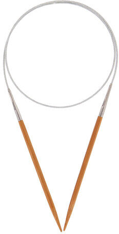 buttinette Rundstricknadel, Bambus, 40 cm