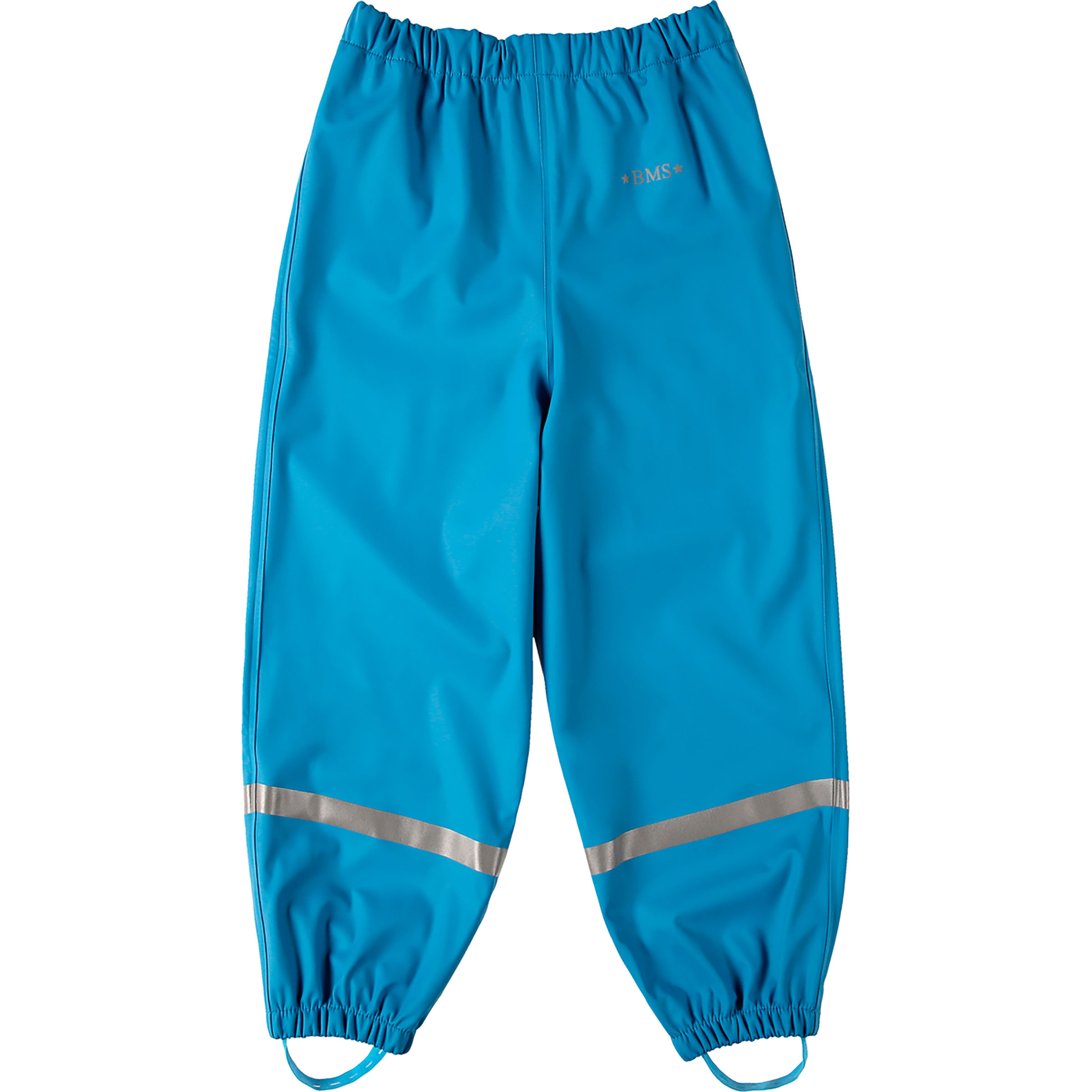 BMS Softskin Bundhose Kinder Hardshellhose & Regenhose blau Größe 110 Lifestyle Winddicht Wasserabweisend