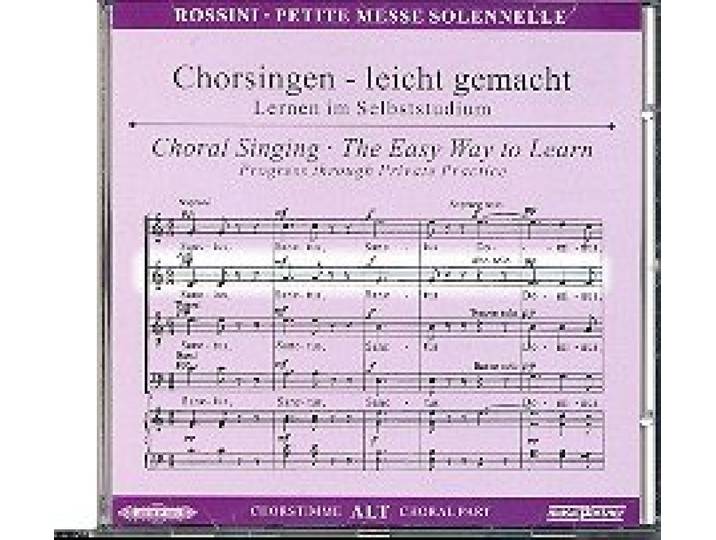Gioachino Rossini - Petite Messe solennelle - Alto Voice