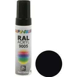 DUPLI-COLOR  Acryl-Lackstift  RAL  9005  tiefschwarz  glänzend  12  ml