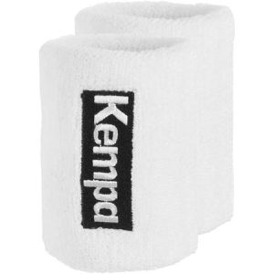 Kempa Schweißband, weiß, 9cm, für Kinder & Erwachsene, 2 Stück