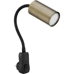 Wandleuchte Robby in Schwarz max. 25 Watt Wandlampe
