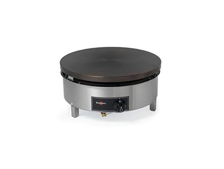 Krampouz Crêpière Fonte 40cm 6000W Inox Gaz Butane Propane - CGBIM4AA