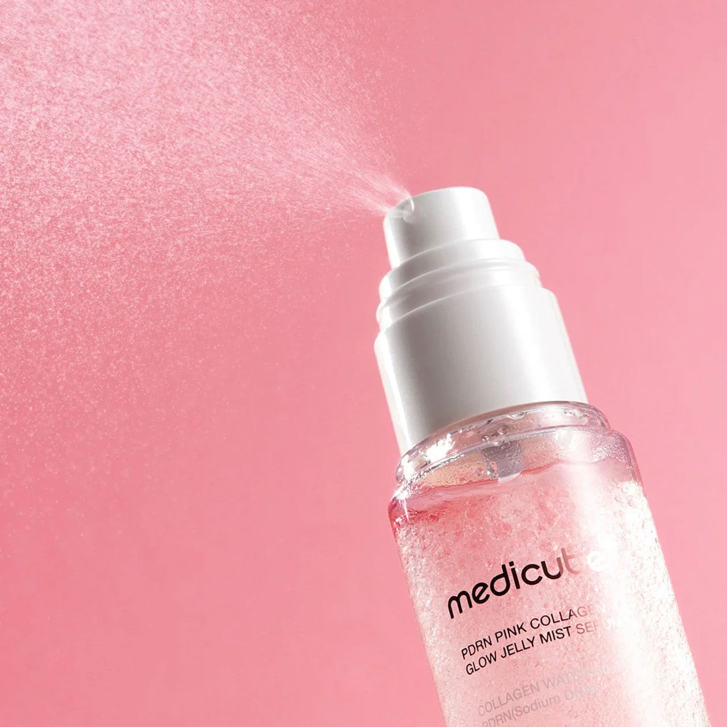 MEDICUBE PDRN Pink Collagen Glow Jelly Mist Serum 100ml