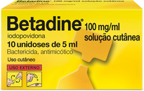 Betadine Solução Cutânea 10 Unidoses 10 unidoses