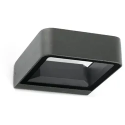 Faro Outdoor LED Wandleuchte AXEL, 6W, 3000K, IP65, dunkelgrau FAR-71273