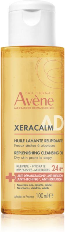 Avène XeraCalm A.D. Lipid-Replenishing Cleansing Oil Reinigungsöl mit Lipid-Auffüller für trockene und ekzematöse Haut 100 ml