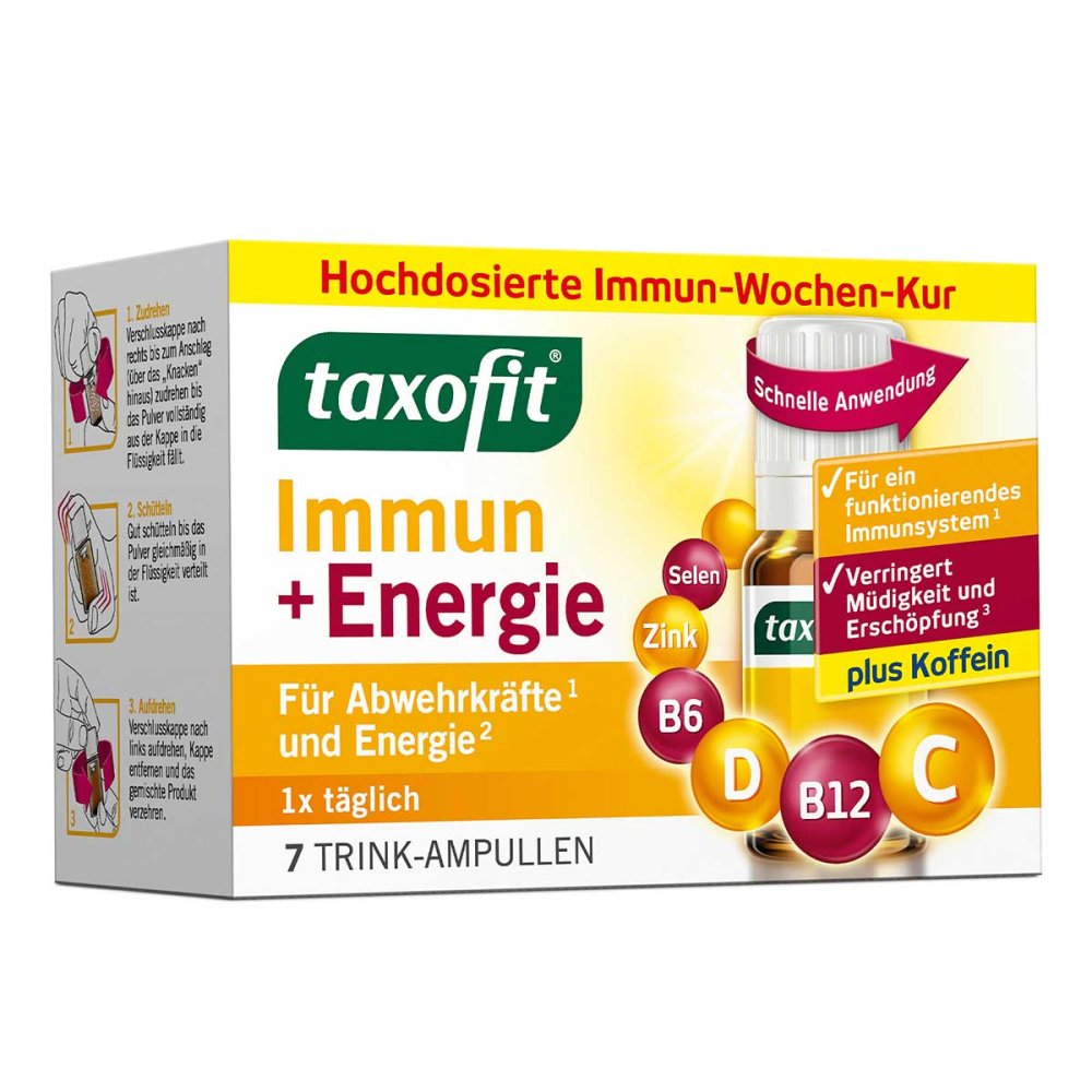 MCM KLOSTERFRAU Vertr. GmbH Taxofit Immun & Energie Trinkampullen 17268126