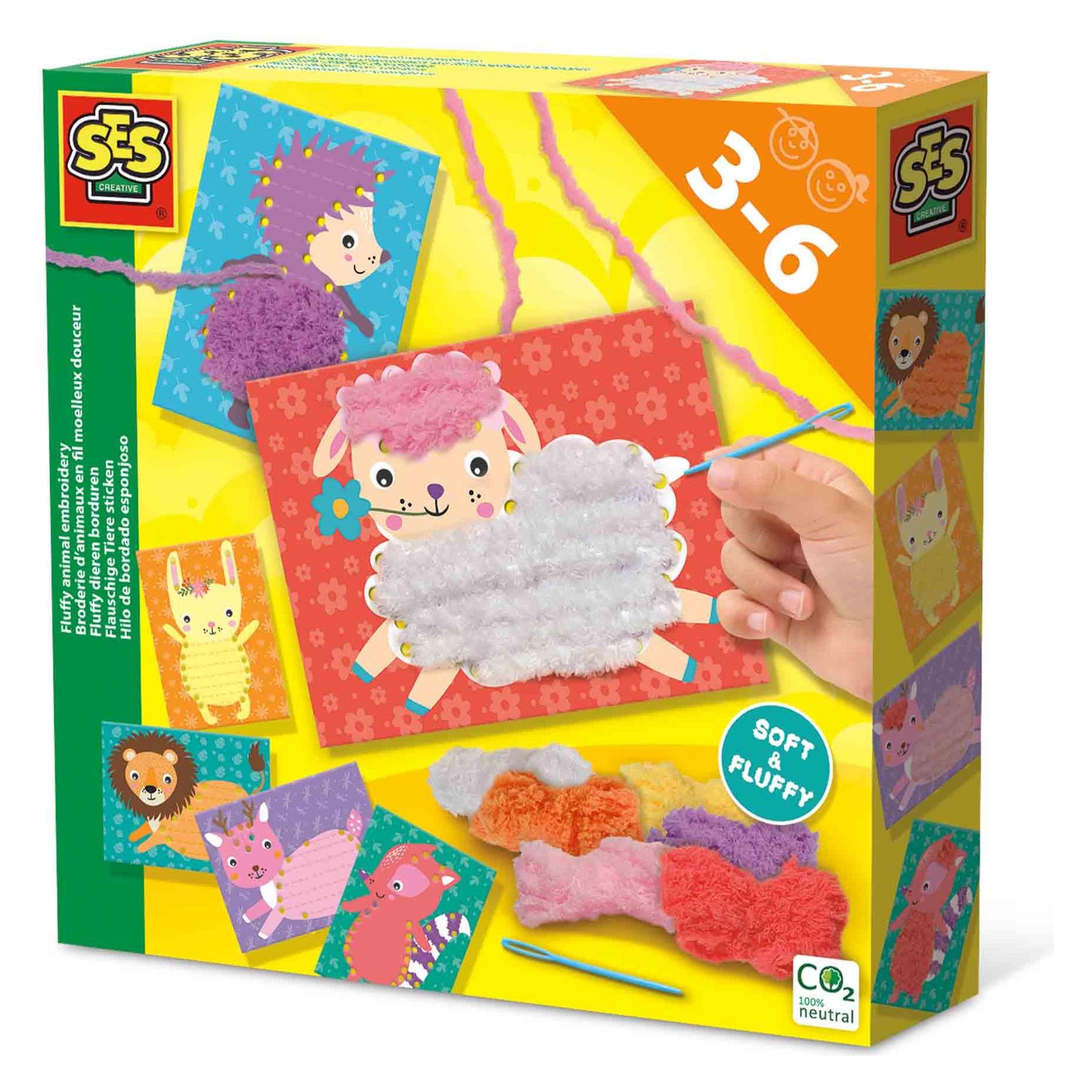 Ses 14043 Flauschige Tiere Sticken (14043)
