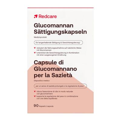 Redcare Glucomannan Sättigungskapseln 90 St Kapseln