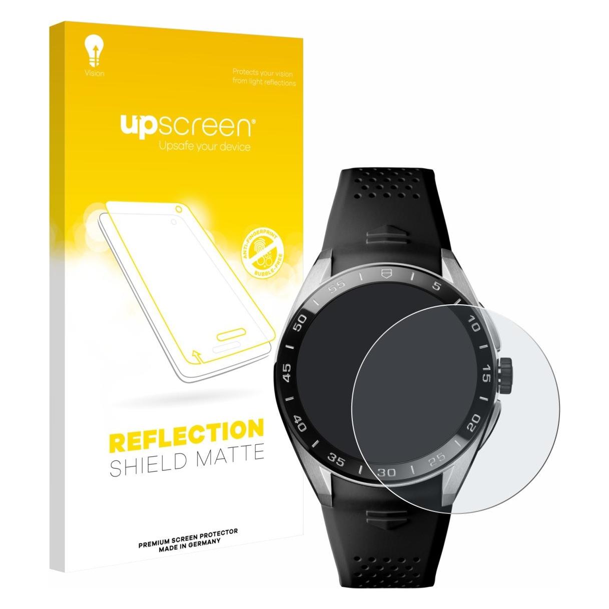 upscreen Schutzfolie für TAG Heuer Connected Calibre E5 (45 mm) Displayschutz Displayschutzfolie Folie Matt (2961102)