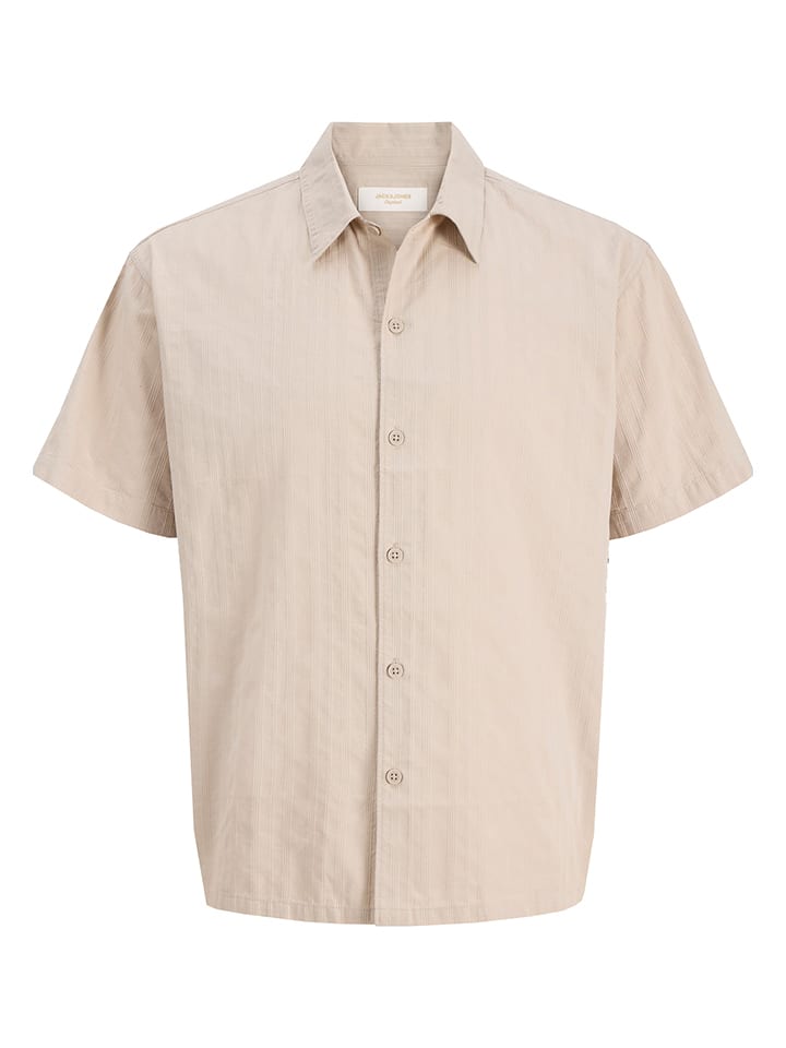Jack & Jones Hemd "Riviera" in Beige - S