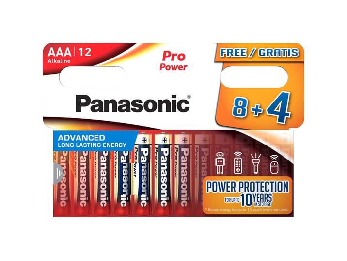 MyDeal Panasonic Pro Power 8+4 LR03 AAA 1.5V