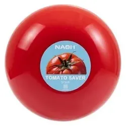 Nashi Für die Küche: Nash Food Saver-Set (6-teilig) – Tomate/Paprika/Zwiebel/Zitrone/Knoblauch/Avocado, Vorratsbehälter