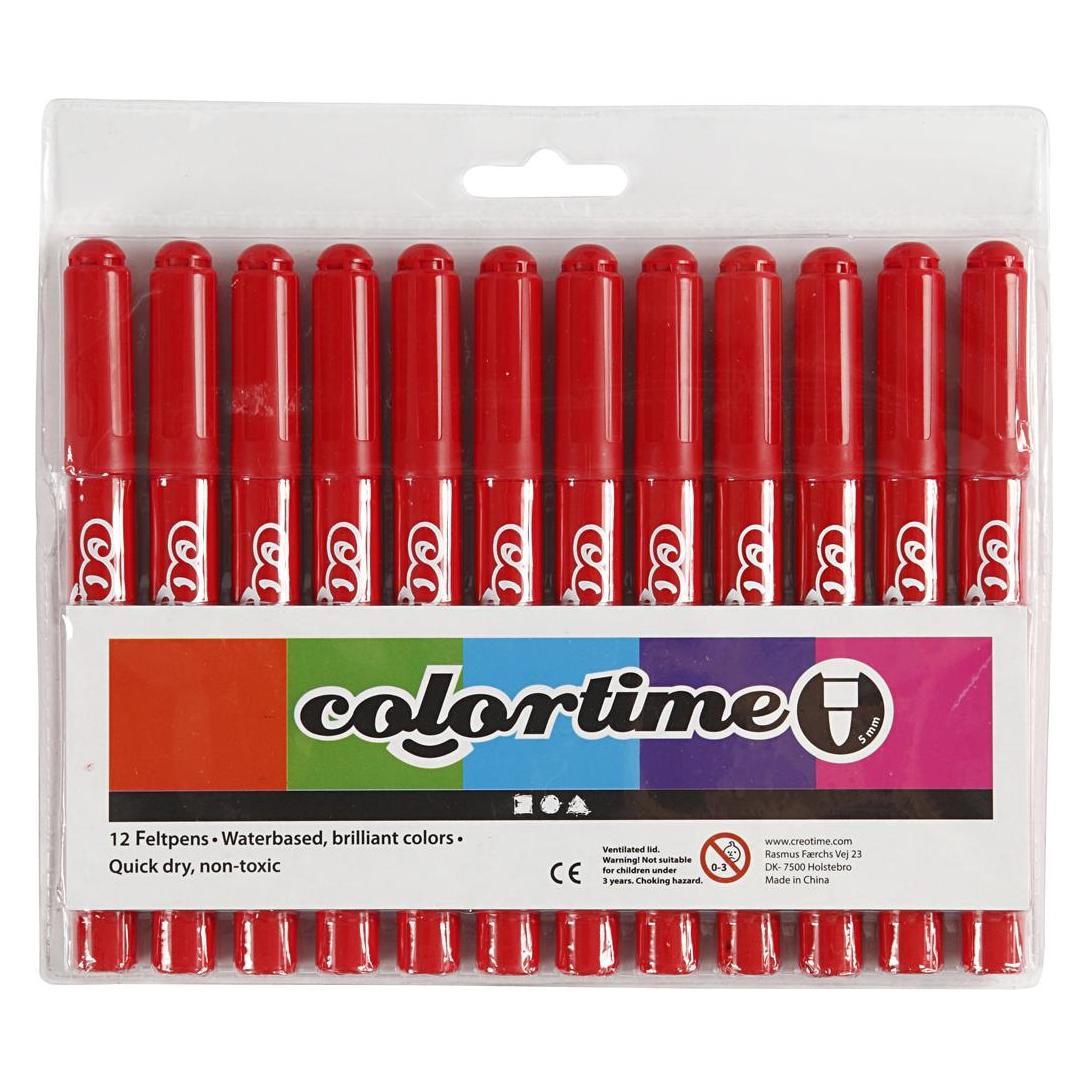 Creativ Company Rode Jumbo Stiften, 12st. (12x) (5707167882559)