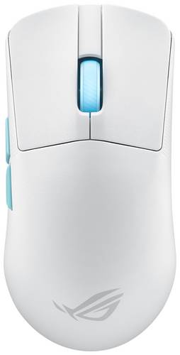 Asus ROG Harpe Ace Aim Lab Edition White Gaming-Maus Funk, Bluetooth, USB Optisch Weiß 4 Tasten 36000 dpi Wiederaufladbar
