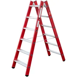 ILLER-LEITER Breitsprossenstehleiter 45604-7