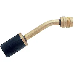 Magni GCE Löteinsatz Propan gebogen40Grad 7mm 1,5bar, Lötgerät Zubehör, Silber
