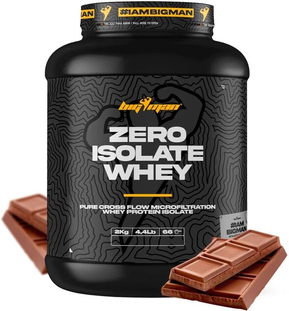 Bigman Zero Isolated Whey 2 Kg Morango