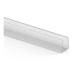 GGK 11532 U-Profil Mini snap 8x9mm-trans, selbstklebend, für Leitungen 6 mm, transparent Mini 8x9 snap Mini8x9snap  - 2 Meter