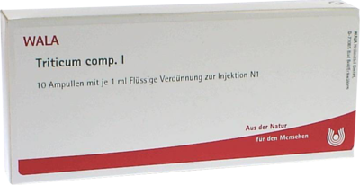 WALA Heilmittel GmbH TRITICUM COMP.I Ampullen 10X1 ml 01752334