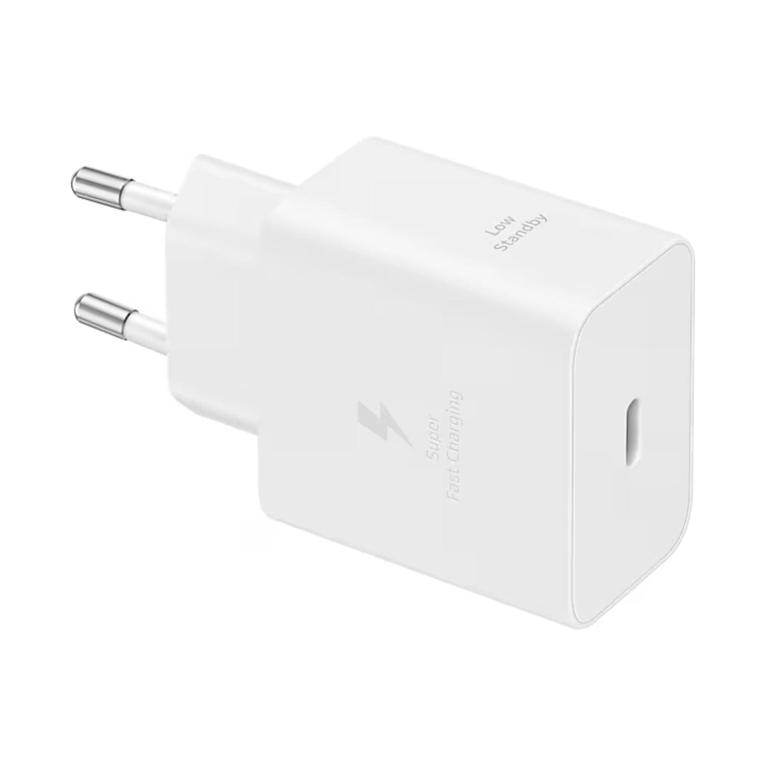 Samsung EP-T4511 Schnellladegerät 45W Power mit 5A Kabel weiß EP-T4511XWEGEU