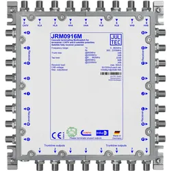 Jultec GmbH Multischalter JRM0916M 9 auf 16 Kaskade (Antennenkabel), Antennenkabel