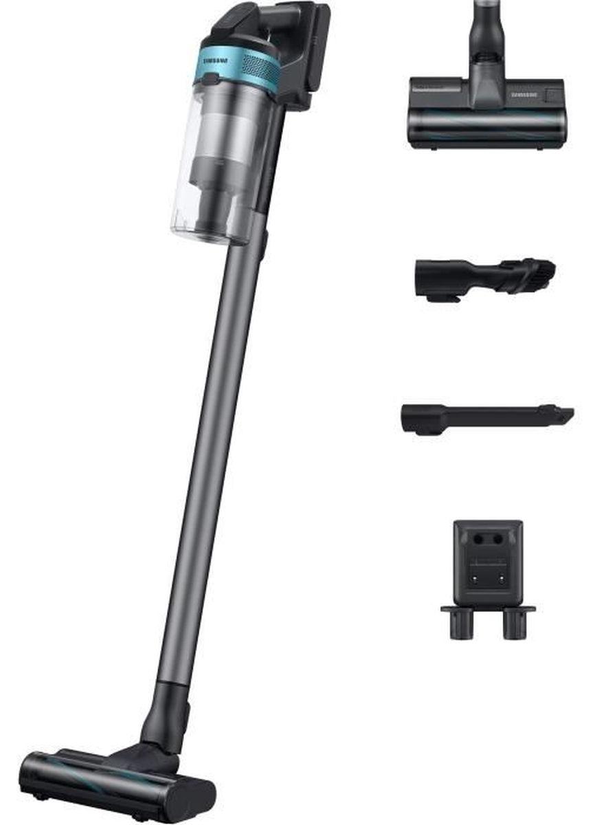Samsung VS20B75B1R1, 2-in-1-Stabstaubsauger, Beutellos, Schwarz, Mintfarbe, Rechteckig, Trocken, Multizyklonisch