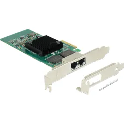 DELOCK 89945 - Netzwerkkarte, PCI Express, 2 x Gigabit Ethernet