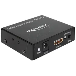 DELOCK 62692 - HDMI Adapter, HDMI Buchse auf HDMI Buchse, Klinkenbuchse