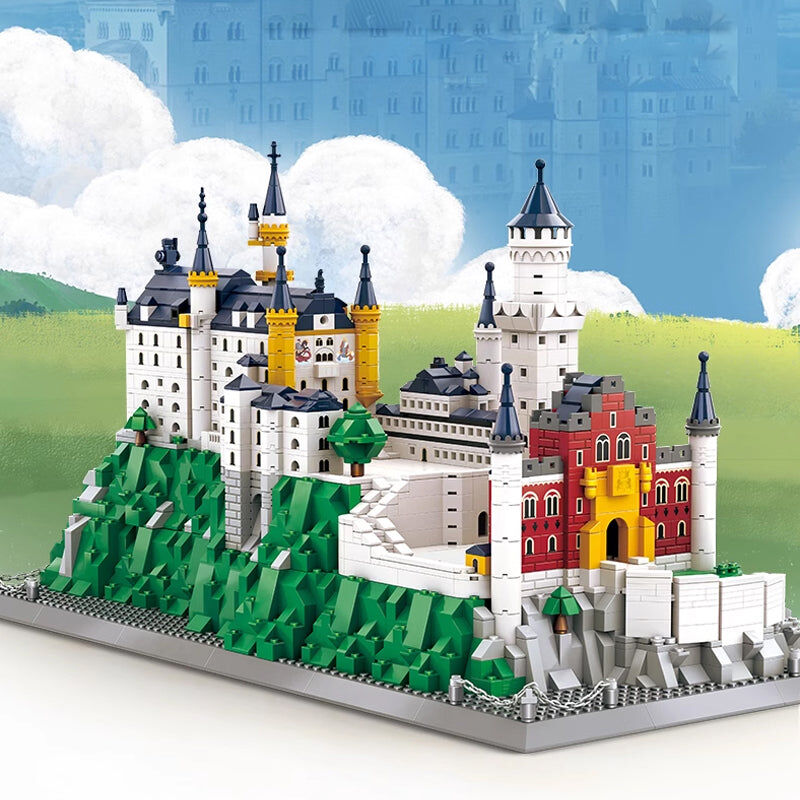 Schloss Neuschwanstein Klemmbausteine - Wange 6226