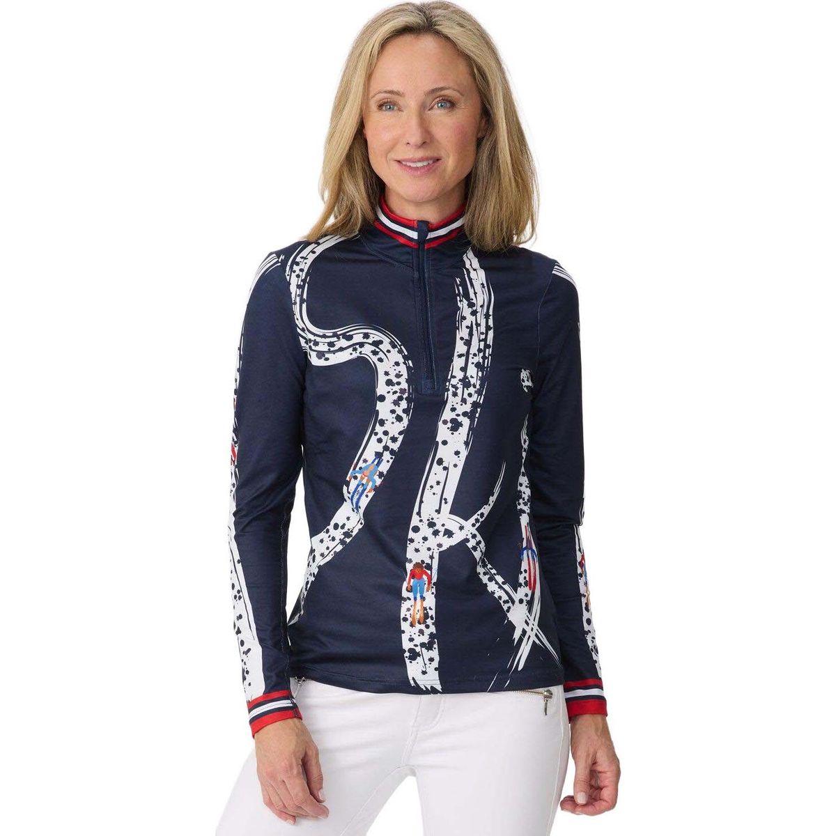 Krimson Klover Ariel Ski Top navy/red (961) S KK-F26552-961-S