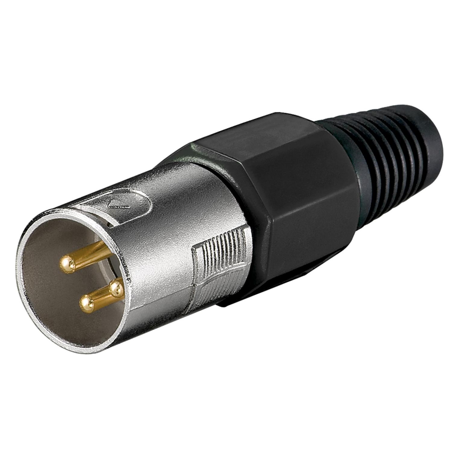Goobay Mikrofonstecker, 3 Pin (11749)