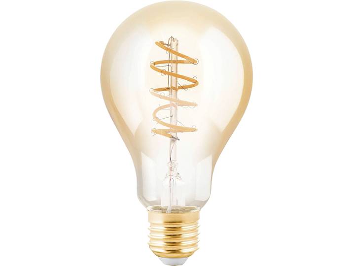 Bulbs Leuchtmittel Bulb Glas E27 T 7.5 cm 4 W - Farbe: Bernstein - LED - Lichtfarbe: Kerzenlicht - LED Leuchtmittel