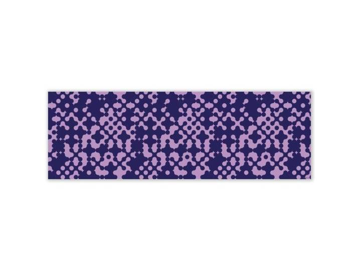 Mubusi Tapis Vinyle Cellules 100x300 cm Couleur Violet - Tapis Chambre en Vinyle - Deco Maison
